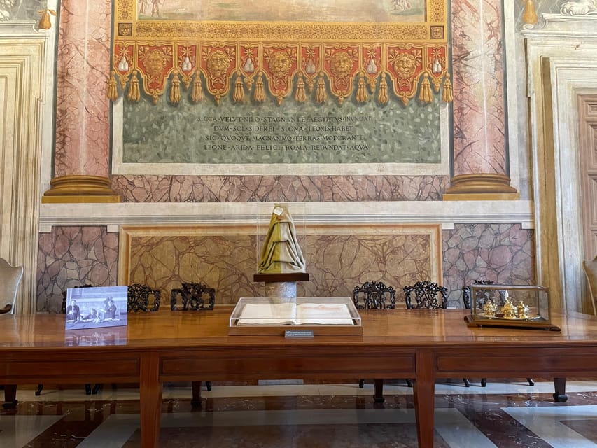 Lateran Palace Entry Ticket with Audio Guide - What you’ll see inside: fresco stories, baroque tapestry work, and more