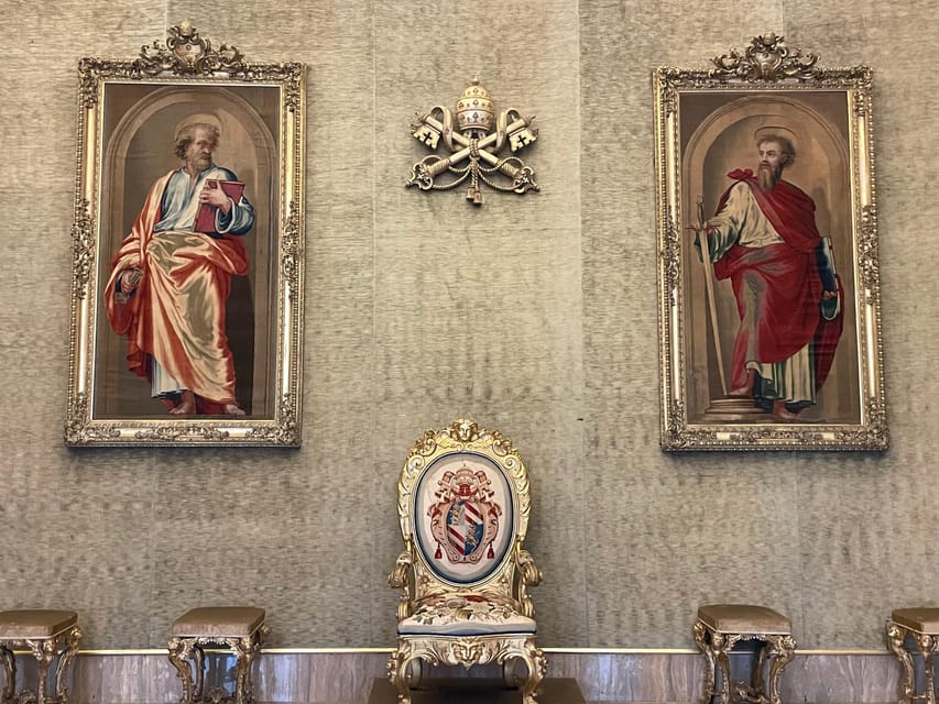 Lateran Palace Entry Ticket with Audio Guide - Expect some extras inside, and budget for them