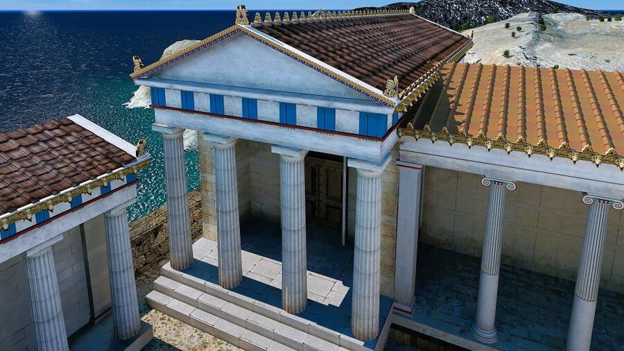 Lindos Acropolis: 3D Representation & Audio Self-Guided Tour - Temple ruins plus panoramas: turning ruins into understanding