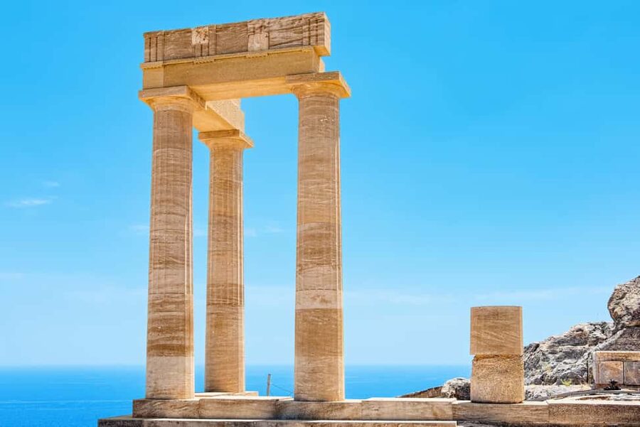 Lindos Acropolis Self-Guided Tour with 3D & Audio (No entry) - Key points at a glance