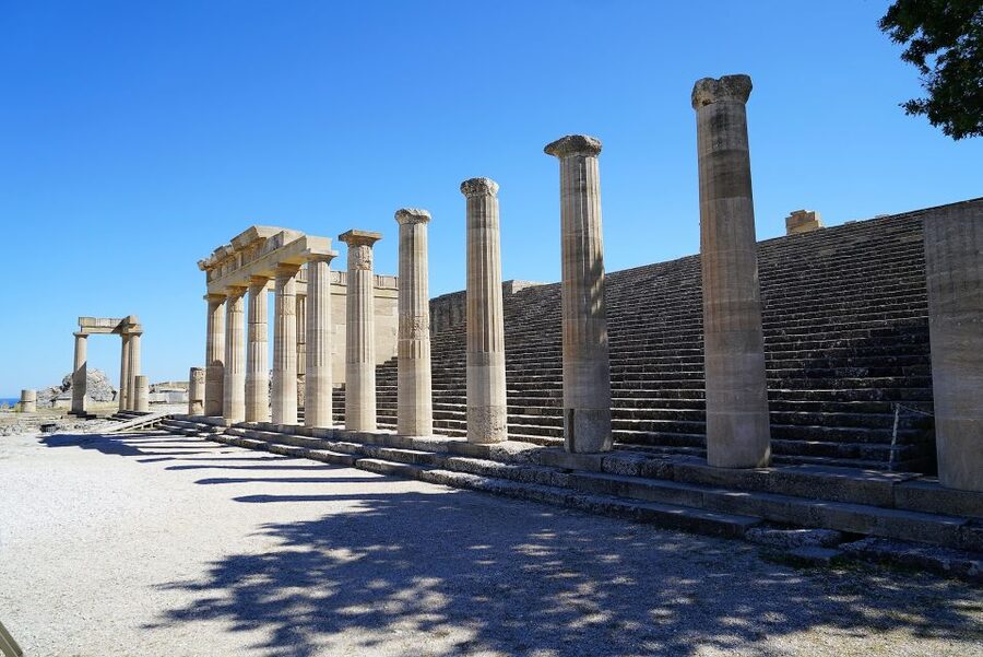 Lindos Acropolis Self-Guided Tour with 3D & Audio (No entry) - Starting the Tour at Your Own Pace (Valid for 5 Days)