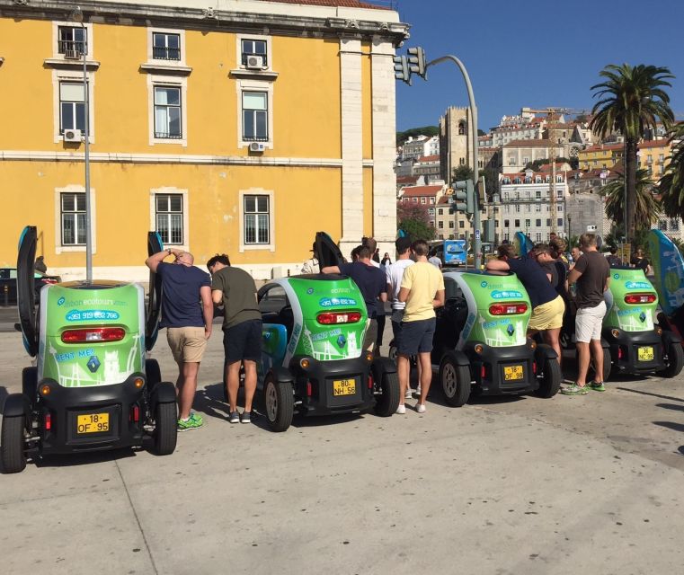 Lisbon: Electric Car Moorish Tour with GPS Audio Guide - Rossio Square to Chiado: Your quick map of Lisbon’s center