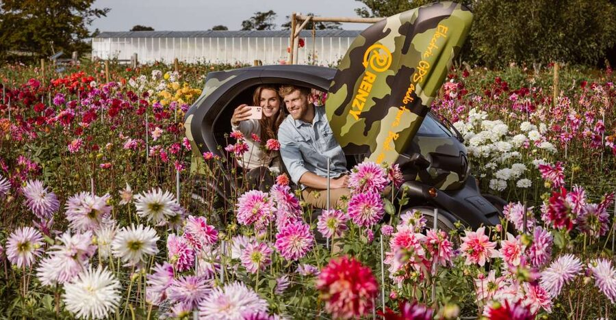 Lisse: Drive-it-Yourself Summer Flower GPS Audio Tour - Why the Renault Twizy feels perfect for Lisse flowers