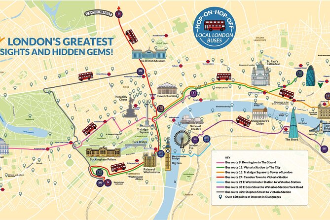 London Public Buses Audio Tour - London’s buses as your moving classroom