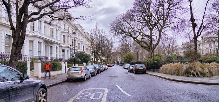 London: Self-Guided Notting Hill Walking Tour with an APP - St Luke’s Mews and Powis Mews: mews houses with movie energy