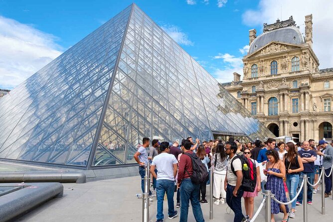 Louvre Museum Entry Ticket with Audio Guide and Mona Lisa Access - Glass Pyramid Moment and Security: Expect the First Chunk of Your Time Here