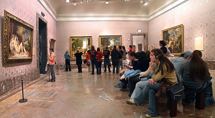 Madrid: Prado Museum Ticket with In-App Audio Guide - Meeting Your Ticket Staff by the Goya Statue