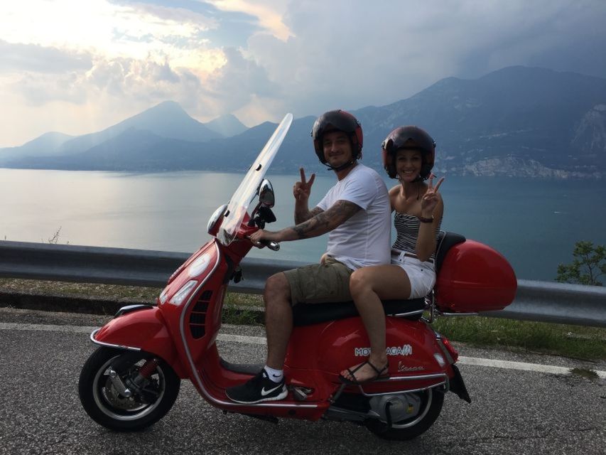 Malcesine: Lake Garda self-guided Vespa tour - Strada della Forra and the Tremosine area breaks you’ll time around
