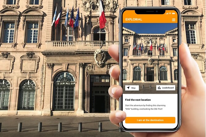 Marseille Scavenger Hunt and Sights Self-Guided Tour - How the Explorial scavenger hunt plays on your phone