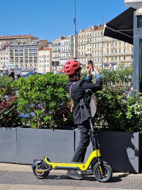 Marseille: Self-Guided Smartphone Tour by E-Scooter - Riding the Route: Old Port, Panier, Notre-Dame de la Garde, and the Sea