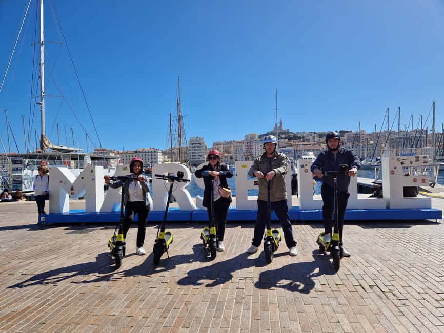 Marseille: Self-Guided Smartphone Tour by E-Scooter - E-Scooter Setup at Vieux-Port: Where the Tour Starts and How You Get Ready