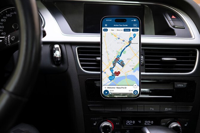 Memphis Self Guided Driving Audio Tour - Start at Bass Pro Dr: the route setup that keeps you sane