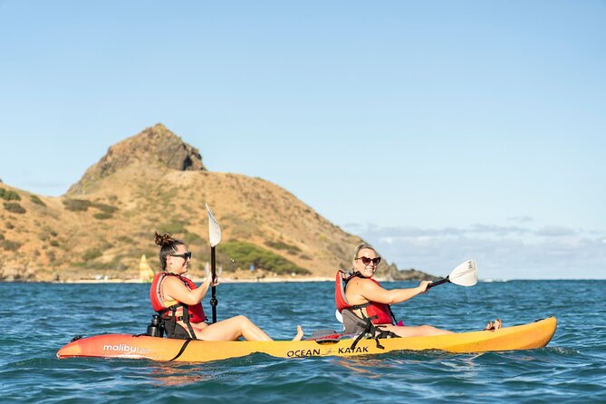 Mokulua Islands Self-Guided Kayak Adventure - Landing on Moku Nui or the smaller island: shoes, lava, and pacing