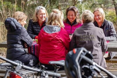 Mornington Peninsula Self-Guided Bike Tour | Food & Wine Region - Seawinds Gardens then Arthurs Seat State Park views