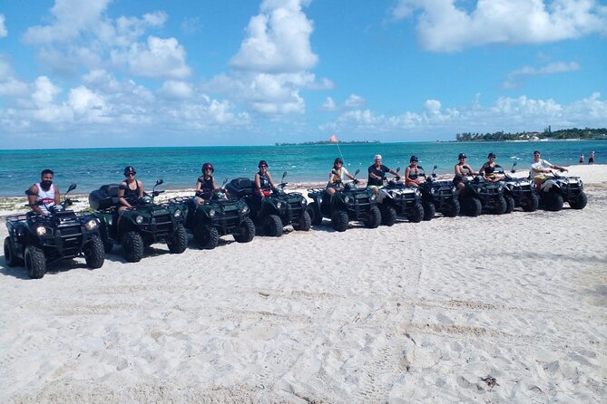 Nassau Self-Guided ATV Rental - The open-air scenery payoff: hillside homes and big sky moments