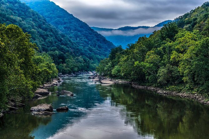 New River Gorge National Park Self-Guided Driving Audio Tour - Stop 4: Concho Rim Overlook for the horseshoe bend view