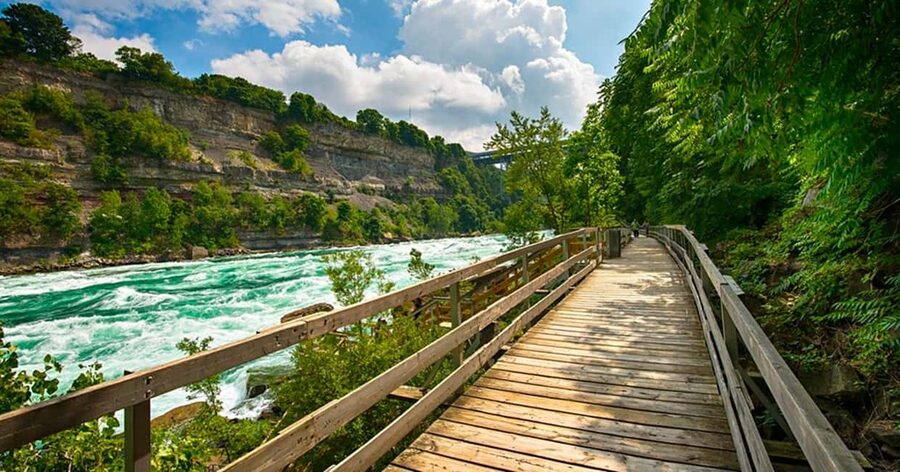 Niagara Falls: 5 Attraction Pass, WEGO Bus & Audio Guide - Entering Niagara with the Niagara Pass at Table Rock