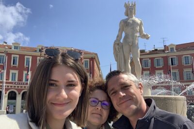 Nice Old Town: Artists & Ghosts Self-Guided Walking Adventure - Starting point at Centenary Monument: quick setup, then go