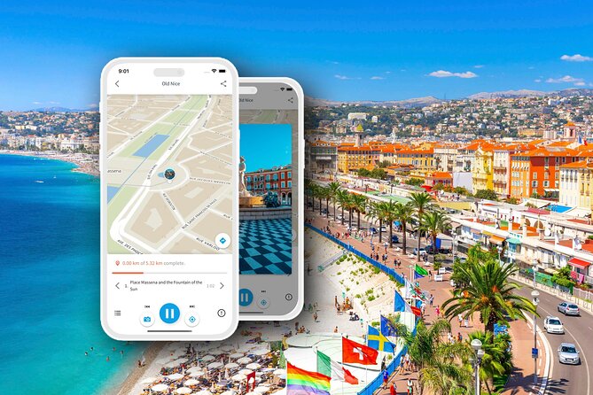 Nice Walking Tour with Audioguide on Your Smartphone - TouringBee on your phone: the audioguide experience (and how to not mess it up)