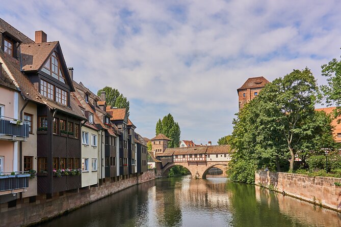 Nuremberg Scavenger Hunt and Highlights Self Guided Audio Tour - St. Lorenz, the Ehekarussell, and Fleischbrücke: puzzles across church, fun, and water