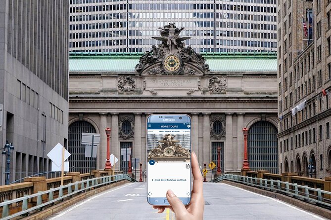 NYC Grand Central Terminal Self-Guided Walking Tour - Getting started fast: download the app, then start at Grand Central-42 St