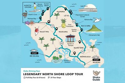 Oahu's North Shore Self-Guided Audio Tour - How the audio tour runs: GPS, autoplay, and offline map