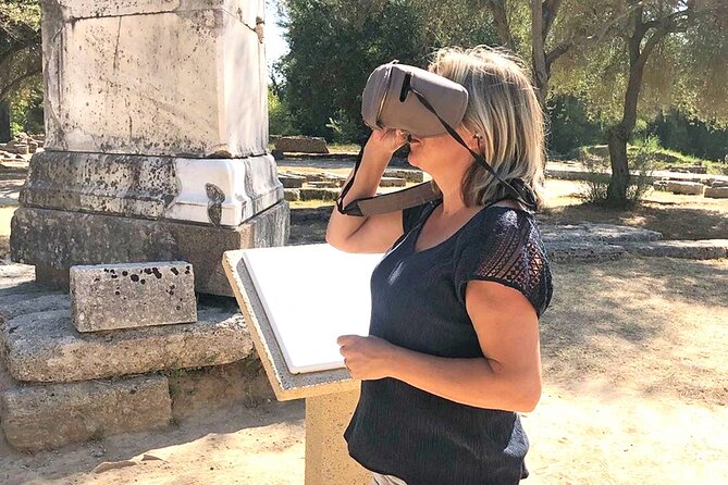 Olympia: The Famous VR Glasses Tour (+Audio Guide) - The GPS virtual map and audio guide: what changes on the ground