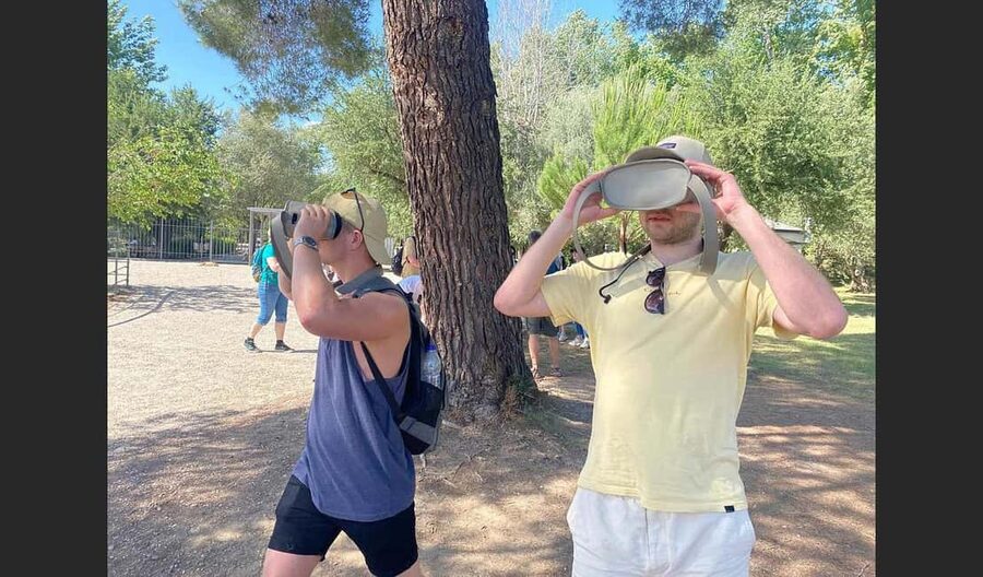Olympia: The Famous VR Glasses Tour with Audio Guide - The Ancient Stadium: athletes, competition, and a crowdless thrill