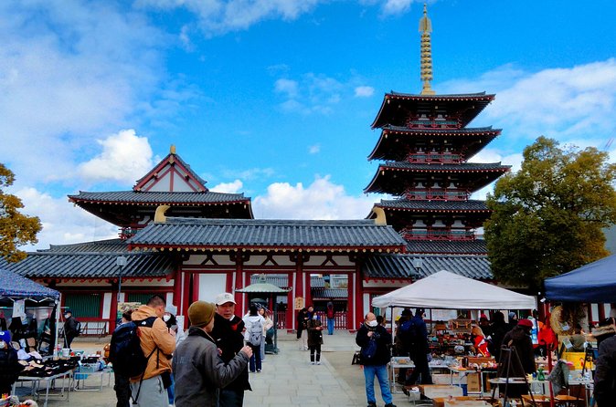 Osaka Castle & Temple Walking Tour with Multilingual Audio Guide - Osaka Castle Park and Main Tower Photo Viewpoints