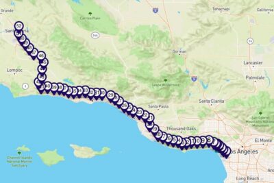 Pacific Coast Highway: Smartphone Audio Tour, LA to Santa Maria - Santa Monica and the Getty Villa: beach time plus art and neighborhood context