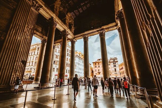 Pantheon Skip the Line Entry Tickets with Digital Audio Guide - The Digital Audio Guide on Your Phone: QR, Reception, and Battery