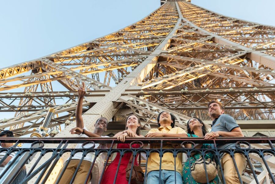 Paris: Eiffel Tower Access w/ Audioguide and Optional Cruise - Going for the Summit: 905 Feet Up and the Big Paris Checklist