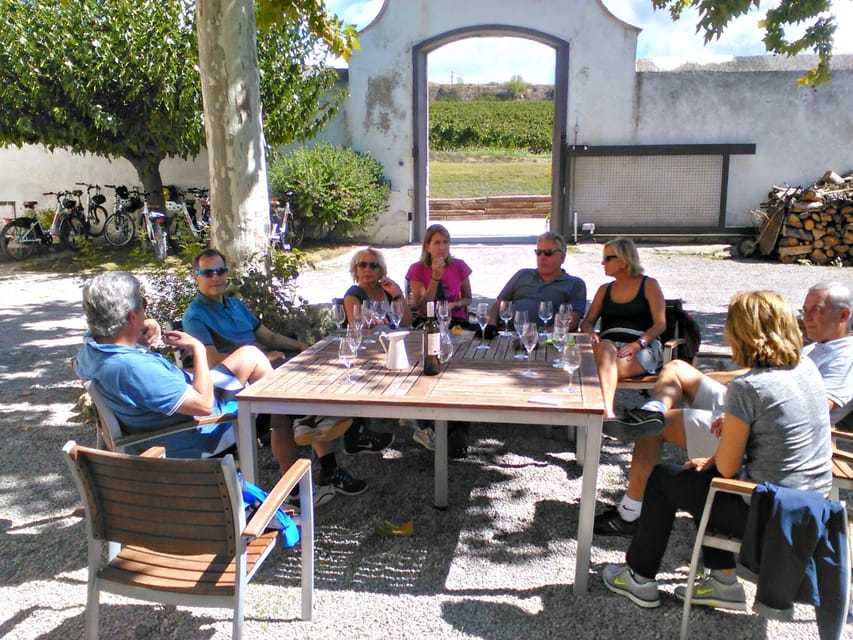 Penedès/BCN: Self-Guided eBike Tour with guided Winery Visit - The Winery Stop: Ecological Cava and Wine at Cava Eudat