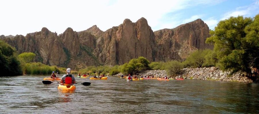 Phoenix: Self-Guided Kayaking Trip to Foxtail - Kayaking the Lower Salt River from Saguaro Lake Guest Ranch