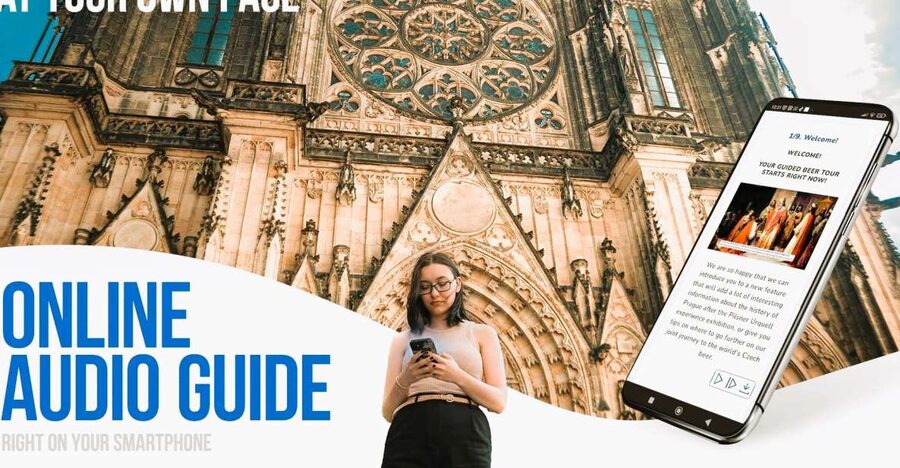 Prague: Prague Castle Complex Smartphone Audio Guide - Using the Interactive Map and Chapter Navigation