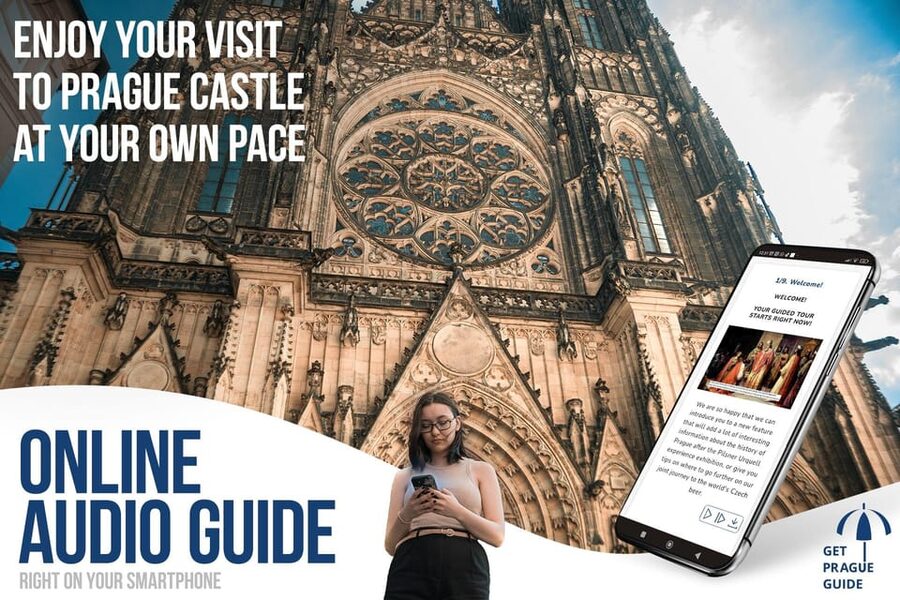 Prague: Skip-the-line Castle Ticket and Optional AudioGuide - Meeting at St. Vitus Cathedral and the 20-minute English intro