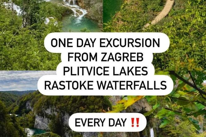 Private Tour Zagreb-Plitvice Lakes-Split Self-guided tickets inc - Plitvice Lakes National Park: your 2-hour self-guided window