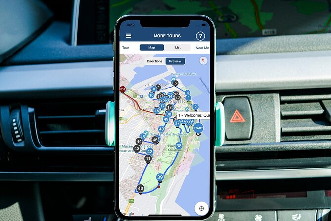 Quebec City Self-Guided Driving Audio Tour - Saint Lawrence waterfront to the old streets: the opening stretch