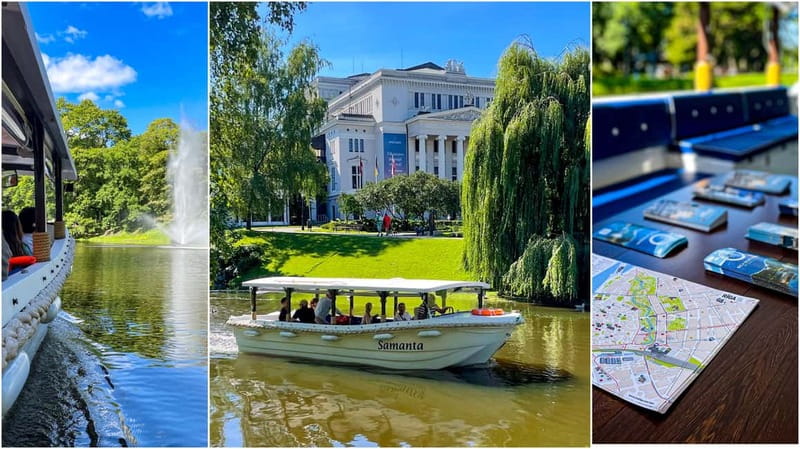 Riga: Canal Boat Sightseeing Tour With Audio guide - Where You Board: Kronvald’s Park Pier Is the Key Detail