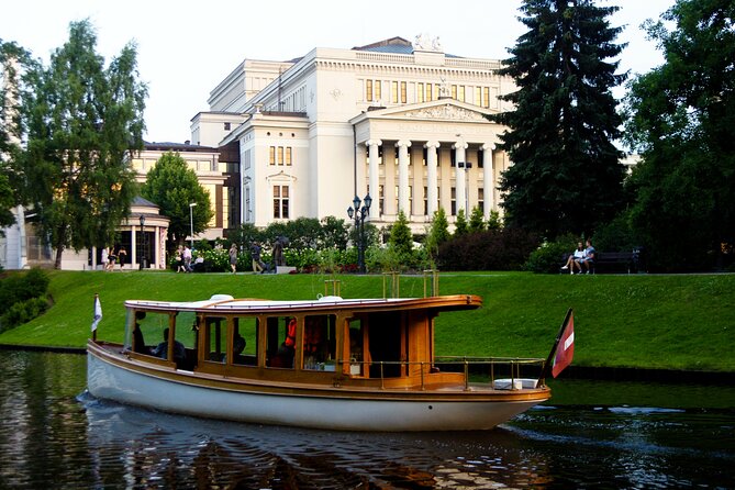 Riga City Canal & Daugava River Premium Boat Tour with Audioguide - Spikeri quarter to Daugava panoramas: when the city scale finally shows