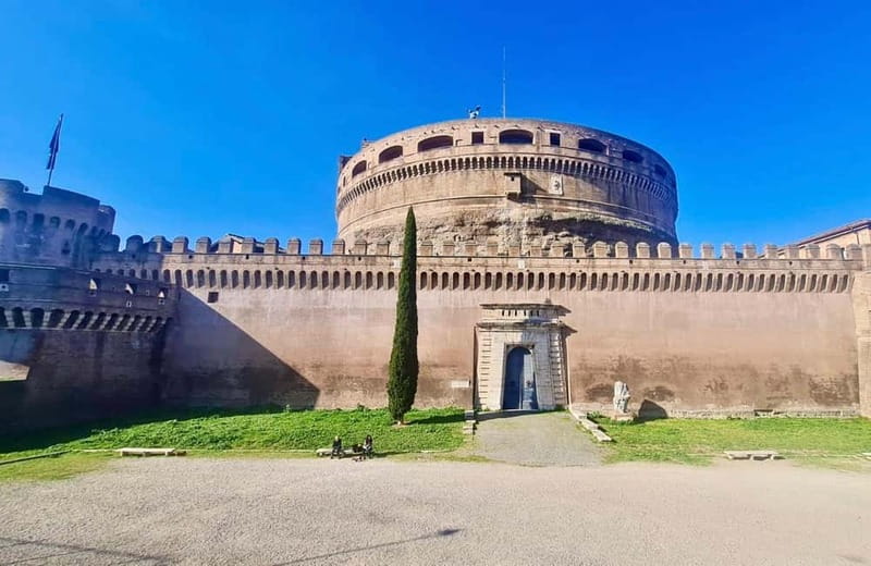 Rome: Castle Sant'Angelo Ticket w/ audioguide option - Rooftop Views Over Rome, the Tiber, and St. Peter’s Dome