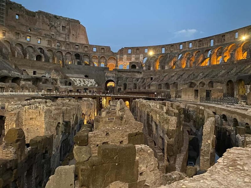 Rome: Colosseum, Forum Audio Tour with Hop-on Hop-off Bus - Entering The Colosseum: rings, levels, and the underground story