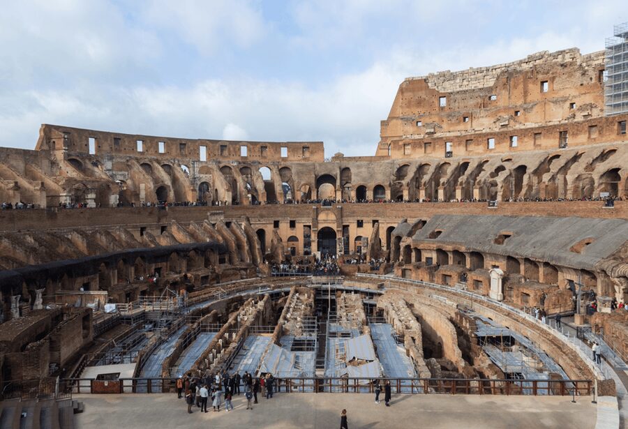 Rome: Colosseum, Roman Forum, & Palatine Hill + Audioguide - Colosseum First Two Levels: What You’ll Actually Feel