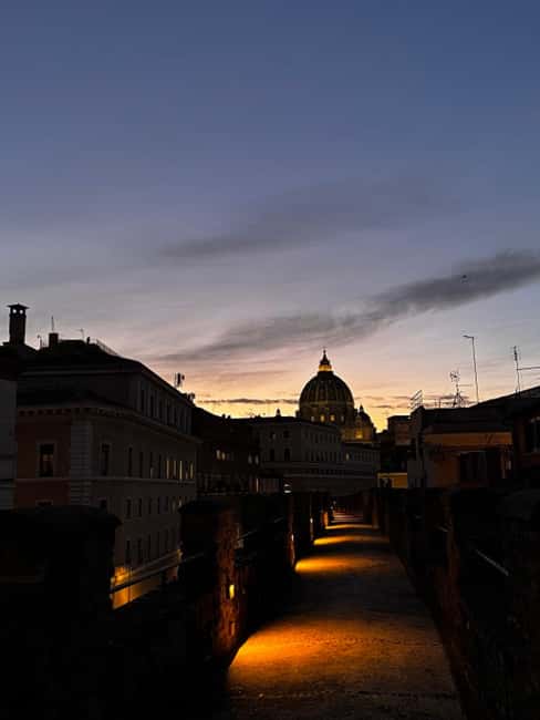 Rome: Evening Tour of Passetto di Borgo and Audio Guide App - Where You Meet and How You Find Your Start Point