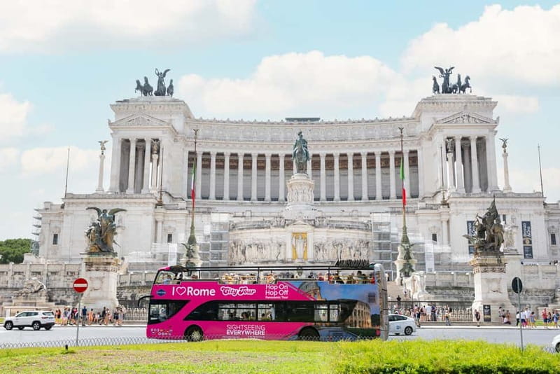 Rome: Hop-on Hop-off Sightseeing Bus Tour with Audioguide - Key highlights worth planning around