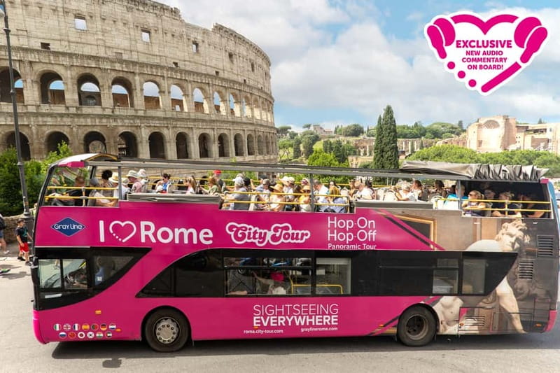 Rome: Hop-on Hop-off Sightseeing Bus Tour with Audioguide - The audio guide: 12 languages and the difference it makes