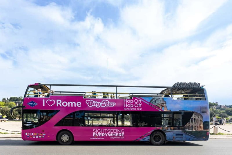 Rome: Hop-on Hop-off Sightseeing Bus Tour with Audioguide - Stop 5: Piazza Venezia and the Forum viewpoints for maximum payoff