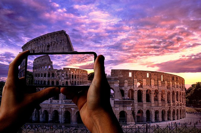 Rome: Hosted Access to the Colosseum with Audio Guide - Palatine Hill right after: the power-center view