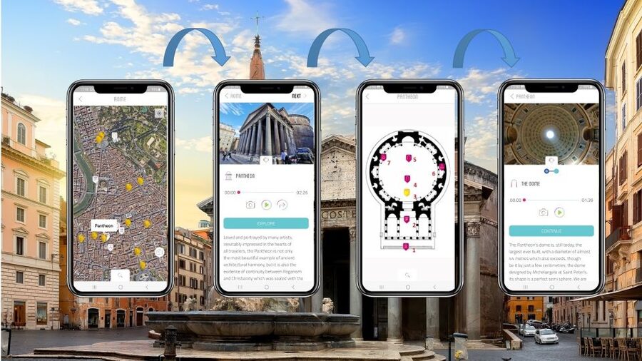 Rome: Monuments Audio Guide with Pantheon, no entry ticket - Caravaggio Around the Corner: San Luigi dei Francesi