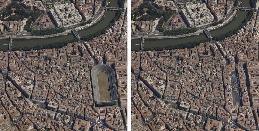 Rome: Navona Square Underground Ticket with Audio Guide - Down at Ruins Level: What You Actually See 5 Meters Underground